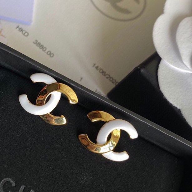 Ch*el earrings